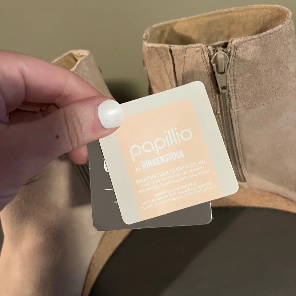 Birkenstock Papillio Ebba Suede Booties NEW - Picture 6 of 8